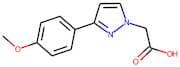 [3-(4-Methoxyphenyl)-1H-pyrazol-1-yl]acetic acid