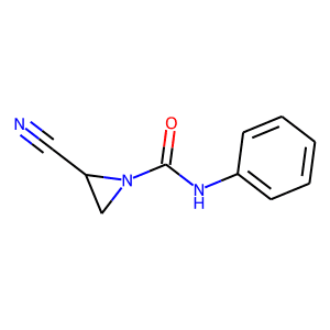 2-Cyano-N-phenylaziridine-1-carboxamide