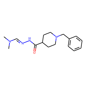 1-Benzyl-N'-[(1E)-(dimethylamino)methylidene]piperidine-4-carbohydrazide