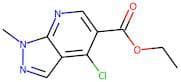 Ethyl 4-chloro-1-methyl-1H-pyrazolo[3,4-b]pyridine-5-carboxylate