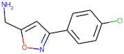 [3-(4-Chlorophenyl)-1,2-oxazol-5-yl]methanamine