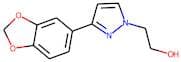 2-[3-(2H-1,3-Benzodioxol-5-yl)-1H-pyrazol-1-yl]ethan-1-ol