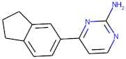 4-(2,3-Dihydro-1H-inden-5-yl)pyrimidin-2-amine