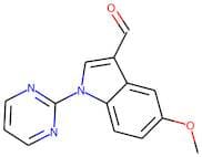5-Methoxy-1-(pyrimidin-2-yl)-1H-indole-3-carbaldehyde