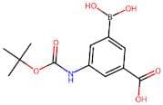 3-Amino-5-carboxybenzeneboronic acid, N-BOC protected