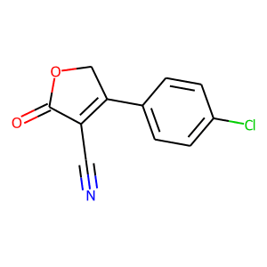 4-(4-Chlorophenyl)-2-oxo-2,5-dihydrofuran-3-carbonitrile