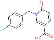 1-[(4-Chlorophenyl)methyl]-6-oxo-1,6-dihydropyridine-3-carboxylic acid