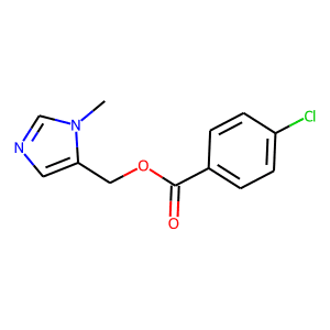 (1-Methyl-1H-imidazol-5-yl)methyl 4-chlorobenzoate