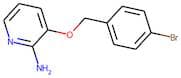 3-[(4-Bromophenyl)methoxy]pyridin-2-amine
