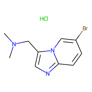 ({6-Bromoimidazo[1,2-a]pyridin-3-yl}methyl)dimethylamine hydrochloride