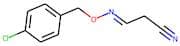 (3E)-3-{[(4-Chlorophenyl)methoxy]imino}propanenitrile