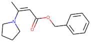 Benzyl (2Z)-3-(pyrrolidin-1-yl)but-2-enoate