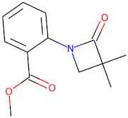 Methyl 2-(3,3-dimethyl-2-oxoazetidin-1-yl)benzoate
