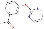1-[3-(Pyrimidin-2-yloxy)phenyl]ethan-1-one