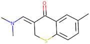 (3Z)-3-[(Dimethylamino)methylidene]-6-methyl-3,4-dihydro-2H-1-benzothiopyran-4-one