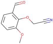 2-(2-Formyl-6-methoxyphenoxy)acetonitrile