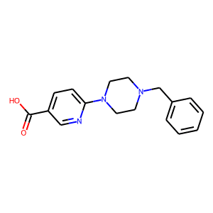 6-(4-Benzylpiperazin-1-yl)pyridine-3-carboxylic acid