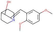 (2Z)-2-[(2,5-Dimethoxyphenyl)methylidene]-1-azabicyclo[2.2.2]octan-3-ol