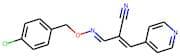 (2Z)-2-[(1E)-{[(4-Chlorophenyl)methoxy]imino}methyl]-3-(pyridin-4-yl)prop-2-enenitrile