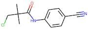 3-Chloro-N-(4-cyanophenyl)-2,2-dimethylpropanamide