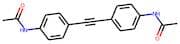 N-{4-[2-(4-Acetamidophenyl)ethynyl]phenyl}acetamide