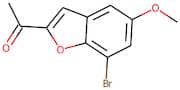 1-(7-Bromo-5-methoxy-1-benzofuran-2-yl)ethan-1-one