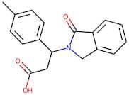 3-(4-Methylphenyl)-3-(1-oxo-2,3-dihydro-1H-isoindol-2-yl)propanoic acid