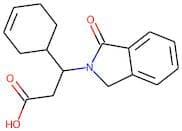 3-(Cyclohex-3-en-1-yl)-3-(1-oxo-2,3-dihydro-1H-isoindol-2-yl)propanoic acid