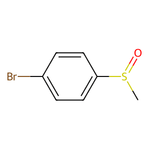 4-Bromophenyl methyl sulphoxide