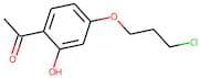 1-[4-(3-Chloropropoxy)-2-hydroxyphenyl]ethan-1-one
