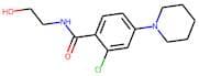 2-Chloro-N-(2-hydroxyethyl)-4-(piperidin-1-yl)benzamide