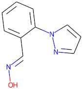 (E)-N-{[2-(1H-Pyrazol-1-yl)phenyl]methylidene}hydroxylamine
