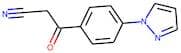 3-Oxo-3-[4-(1H-pyrazol-1-yl)phenyl]propanenitrile