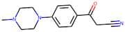 3-[4-(4-Methylpiperazin-1-yl)phenyl]-3-oxopropanenitrile