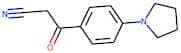3-Oxo-3-[4-(pyrrolidin-1-yl)phenyl]propanenitrile