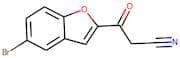 3-(5-Bromo-1-benzofuran-2-yl)-3-oxopropanenitrile