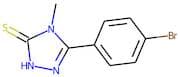 3-(4-Bromophenyl)-4-methyl-4,5-dihydro-1H-1,2,4-triazole-5-thione