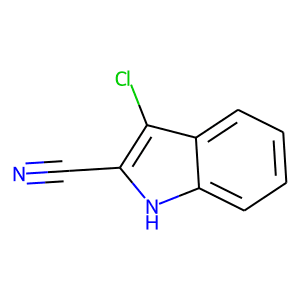 3-Chloro-1H-indole-2-carbonitrile