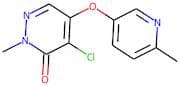 4-Chloro-2-methyl-5-[(6-methylpyridin-3-yl)oxy]-2,3-dihydropyridazin-3-one