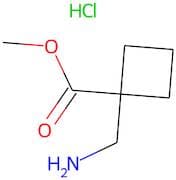 Methyl 1-(aminomethyl)cyclobutane-1-carboxylate hydrochloride