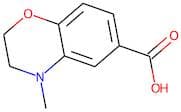 4-Methyl-3,4-dihydro-2H-1,4-benzoxazine-6-carboxylic acid