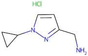 (1-Cyclopropylpyrazol-3-yl)methanamine hydrochloride
