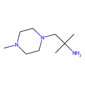 2-Methyl-1-(4-methylpiperazin-1-yl)propan-2-amine
