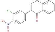 2-(3-Chloro-4-nitrophenyl)-3,4-dihydronaphthalen-1(2H)-one