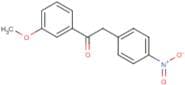 1-(3-Methoxyphenyl)-2-(4-nitrophenyl)ethan-1-one