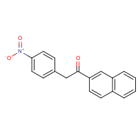 1-(Naphthalen-2-yl)-2-(4-nitrophenyl)ethan-1-one
