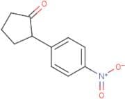 2-(4-Nitrophenyl)cyclopentan-1-one
