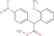 Methyl 2-(4-nitrophenyl)-2-(2-methoxyphenyl)acetate