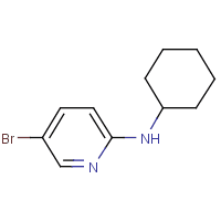 2-Cyclohexylamino-5-bromopyridine