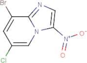 8-Bromo-6-chloro-3-nitroimidazo[1,2-a]pyridine